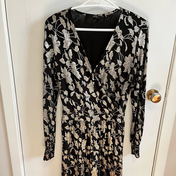 Stretchy Metallic Party Dress - Picture 2 of 11